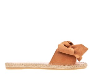 Klapki Manebi Flat Sandals with Bow. Kolor: cuero. Sklep Shuluv Melissa & More - zdjęcie 1