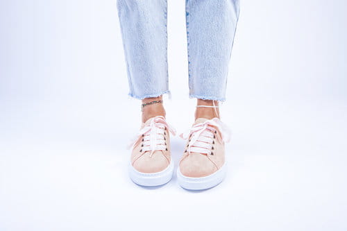 Trampki Manebi Sneakers Bold Hamptons Pastel Rose - sklep Shuluv Melissa & More - zdjęcie 6