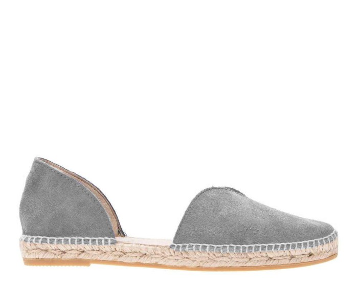 Espadryle Manebi Open-Side Flats Grey - sklep Shuluv Melissa & More - zdjęcie 1