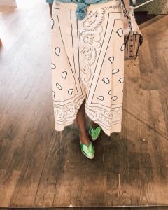 Manebi Espadrilles Open-Side Flats Emerald - sklep Shuluv Melissa & More - zdjęcie 6