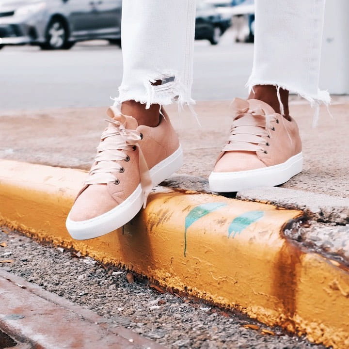 Trampki Manebi Sneakers Pastel Rose - sklep Shuluv  - zdjęcie prezencyjne 3