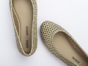 Baleriny Melissa Tao + Jason Wu Gold - sklep Shuluv Melissa & More - zdjęcie 5
