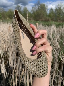 Baleriny Melissa Tao + Jason Wu Gold - sklep Shuluv Melissa & More - zdjęcie 6