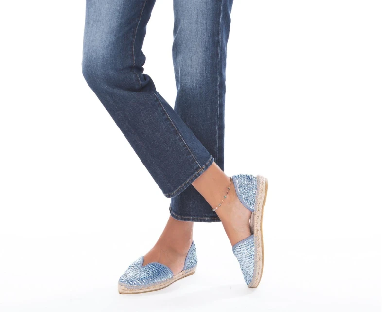 Espadryle Manebi Open-Side Flats Sky Blue - sklep Shuluv Melissa & More - zdjęcie 5