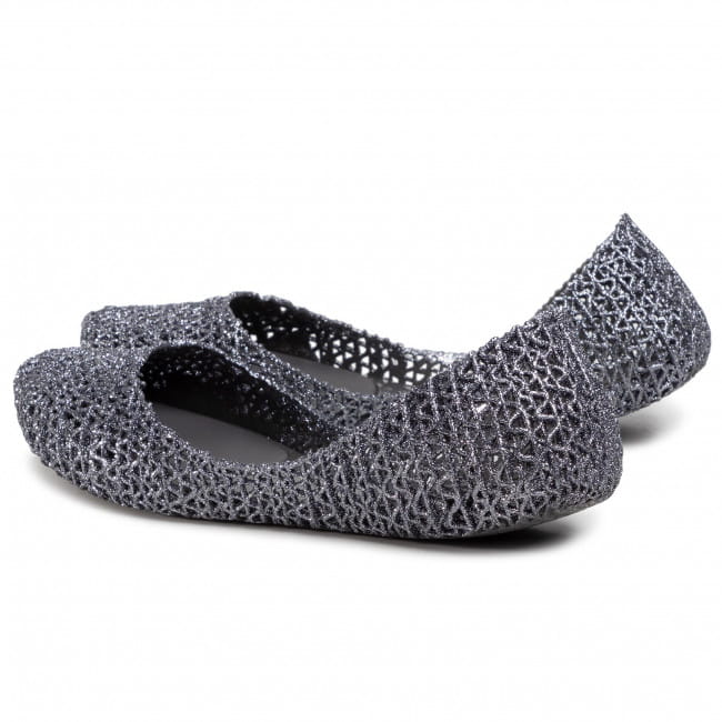 Melissa Campana Papel VII SS20 Grey Glitter - sklep Shuluv Melissa & More - zdjęcie 2