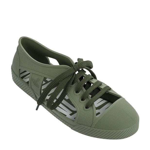 Trampki Melissa Vivienne Westwood Brighton Sneaker Green - sklep Shuluv Melissa & More - zdjęcie 1
