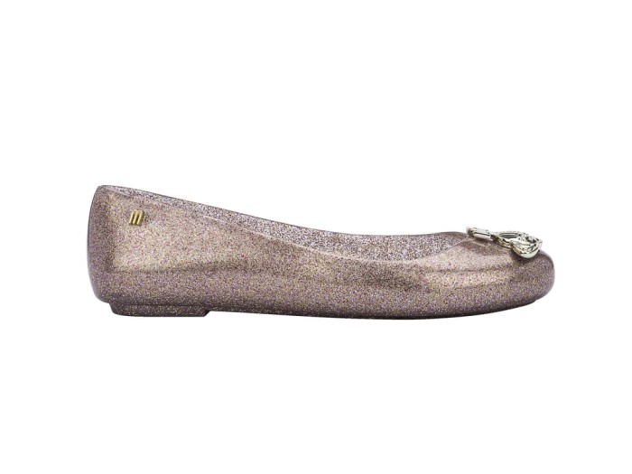 Melissa Vivienne Westwood sweet Love  II Pink gold glitter