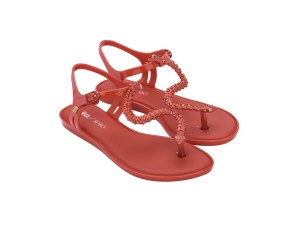Sandały czerwone Melissa Solar