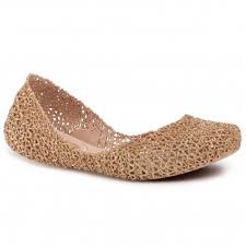 Melissa Campana Papel VII SS20 Brown Gold Glitter - sklep Shuluv Melissa & More - zdjęcie 1
