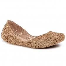 Melissa Campana Papel VII SS20 Brown Gold Glitter - sklep Shuluv Melissa & More - zdjęcie 1