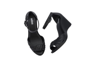 Melissa `velvet wedge