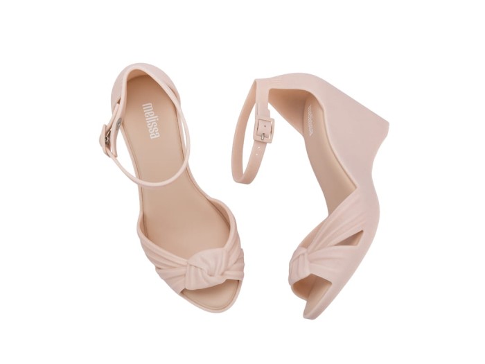 Melissa Velvet Wedge