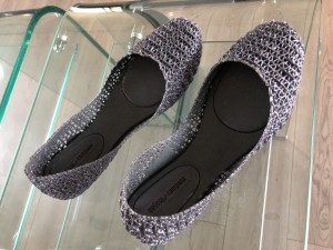 Melissa Campana Papel VII SS20 Grey Glitter - sklep Shuluv Melissa & More - zdjęcie 1