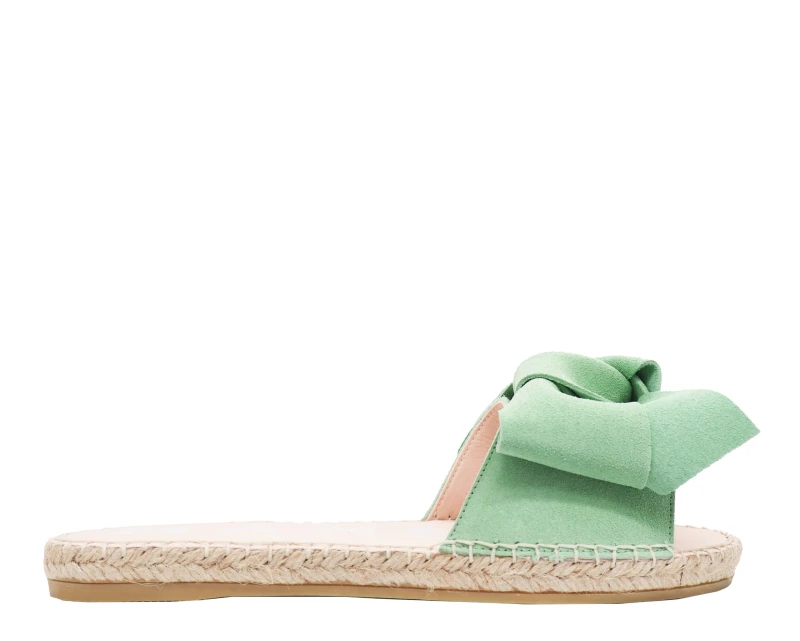M 3.1 J0_Flat_Sandals_Bow_Hamptons_Suede_Mint_1.jpg