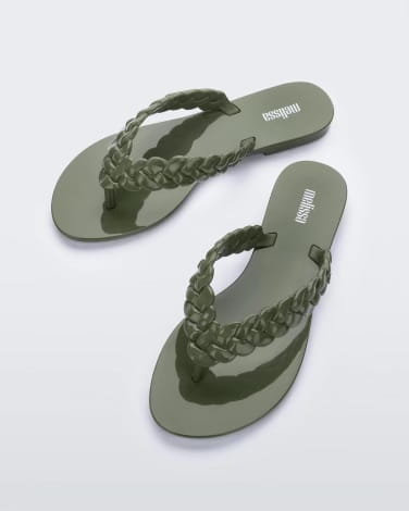 melissa wrap flip flop
