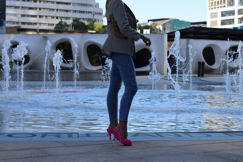 Melissa Lady Dragon Hot Pink